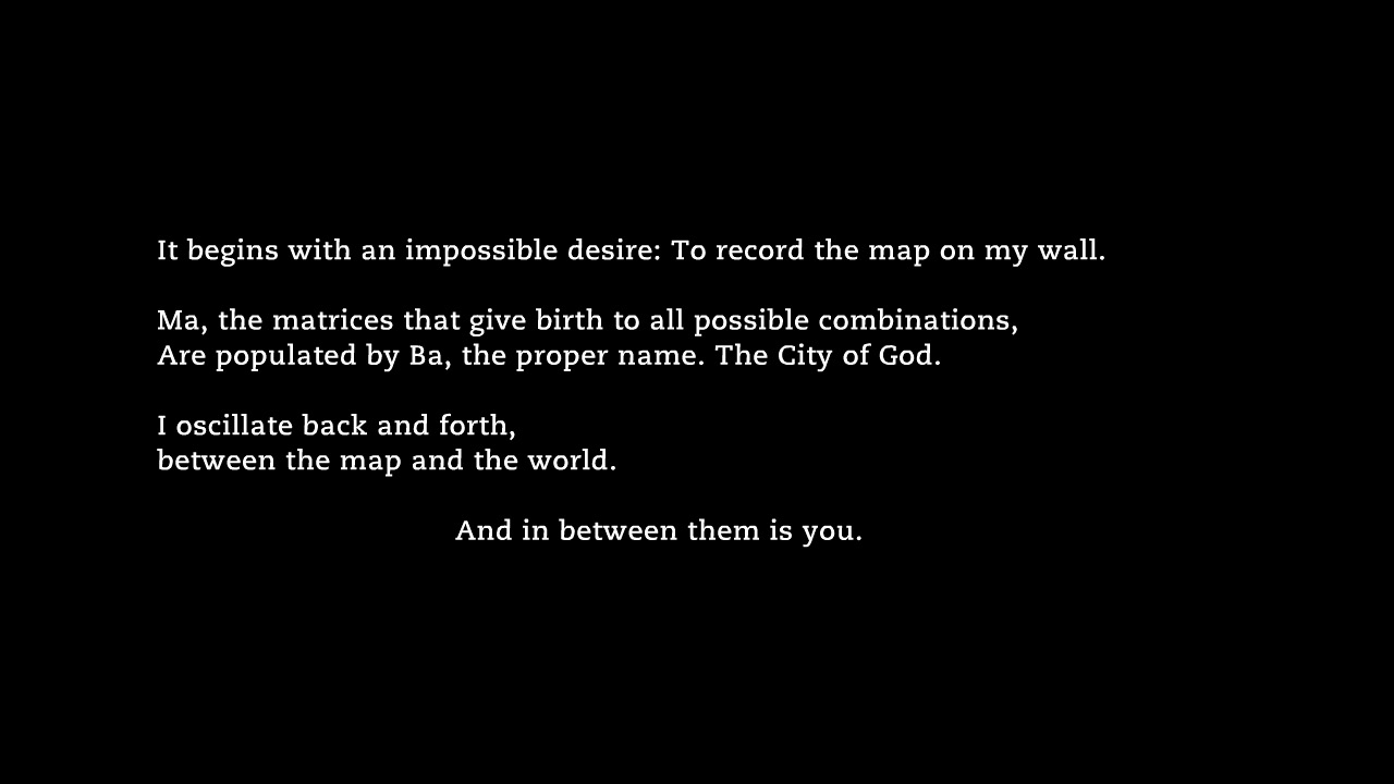 "Calm is the desire of my skin"
